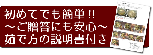ちゃんばら貝召し上がり方説明書付き