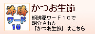 末留琉直火原木燻し焼き かつお生節